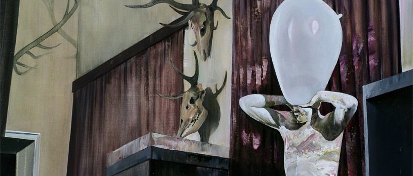Felix Aftene, The Trophy of Evolution, 130x100 cm, 2014