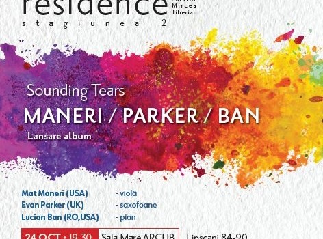 Artist in Residence 24 oct