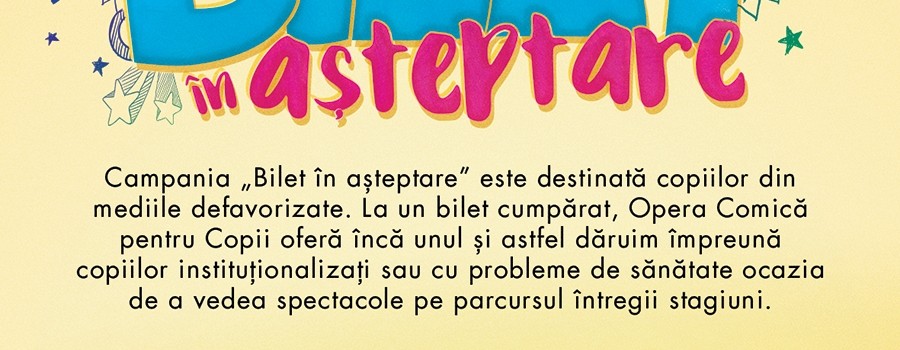 Flyer Bilet in asteptare
