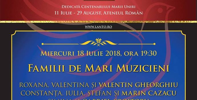 Familii de mari muzicieni