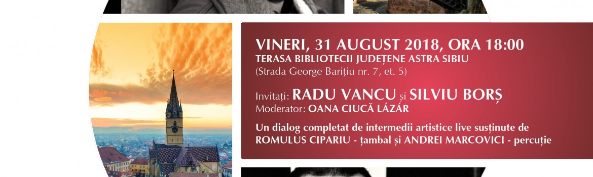Poster Round Table Sibiu - Radu Vancu si Silviu Bors