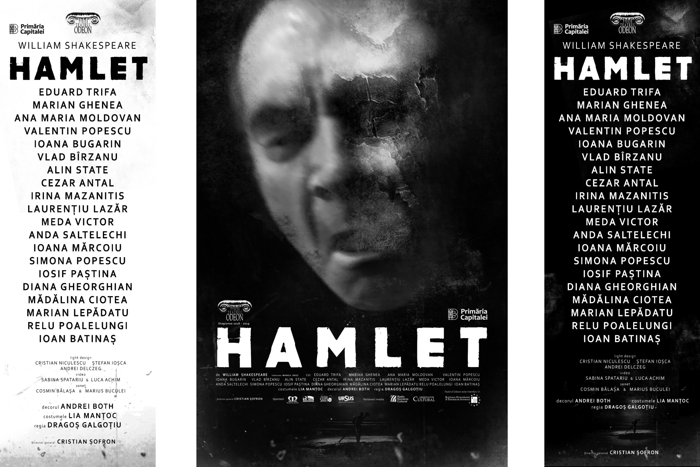 CREDIDAM Hamlet, în premieră la Teatrul Odeon