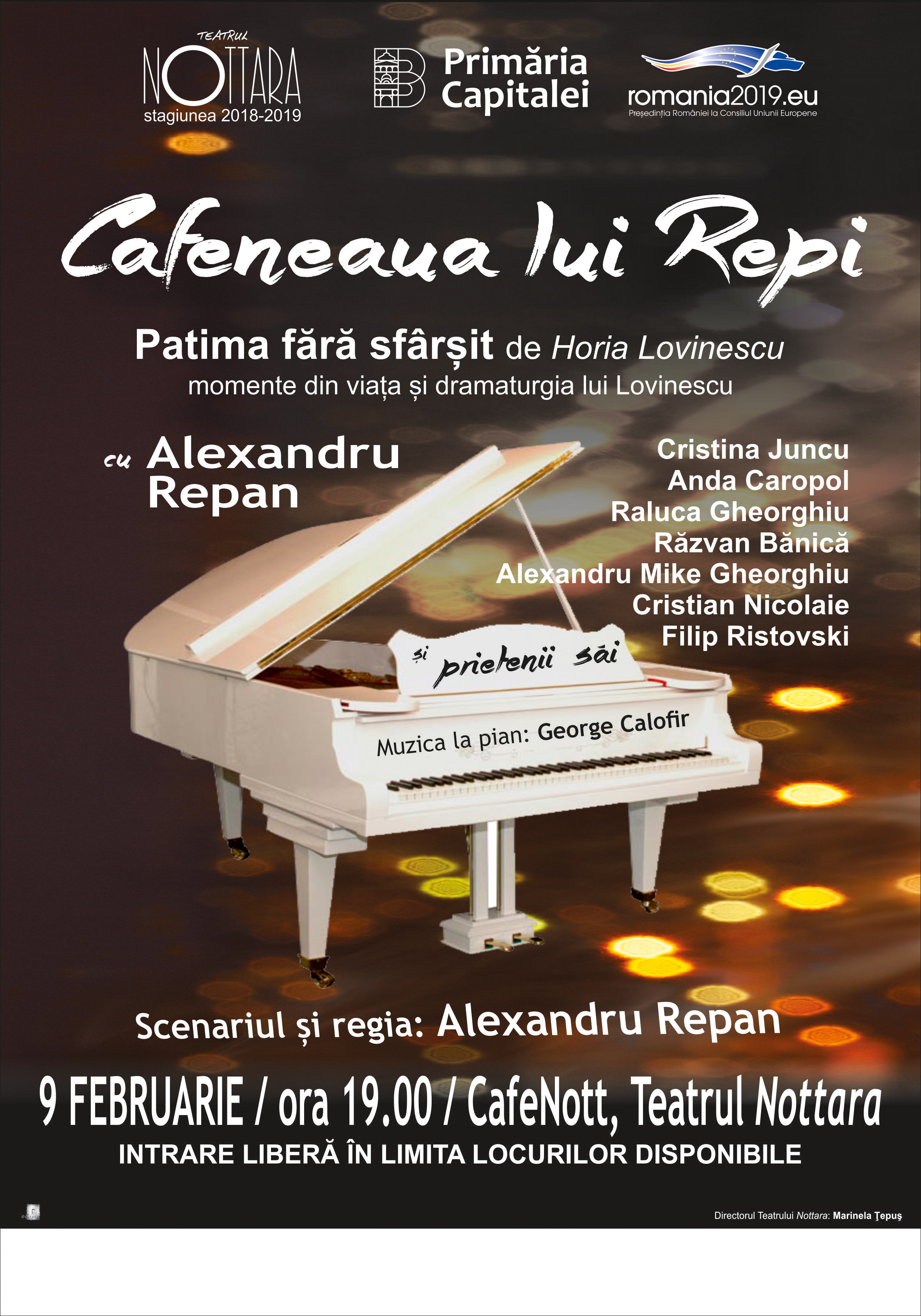 Afis Cafeneaua lui Repi