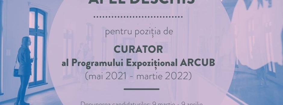 photo_selecție pentru poziția de Curator