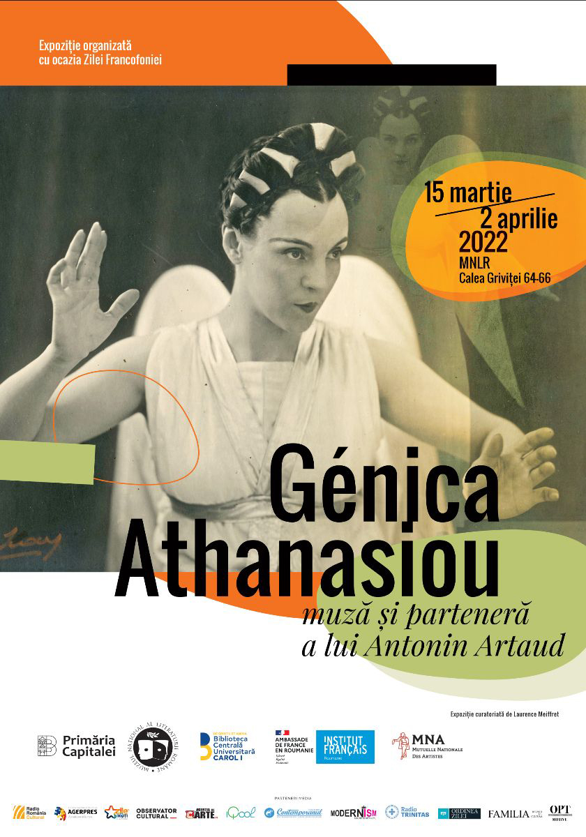 Génica Athanasiou – parteneră și muză a lui Antonin Artaud