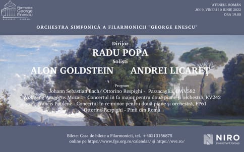 Concertele pentru două piane de Mozart și Poulenc