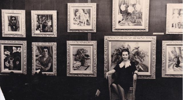 Expoziție-semnal dedicată artistei Pia Massaci