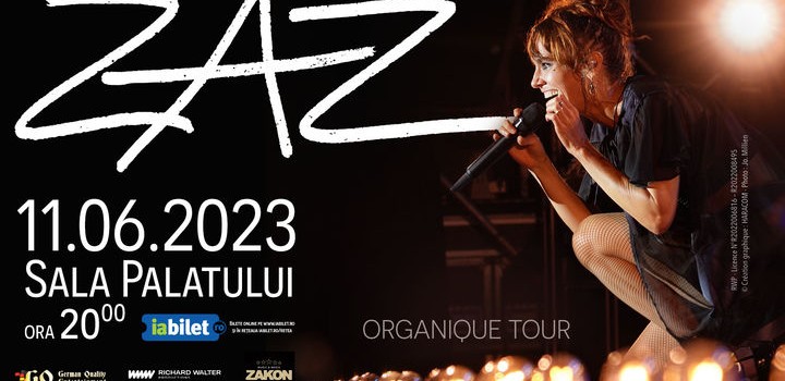 Concert ZAZ la Sala Palatului