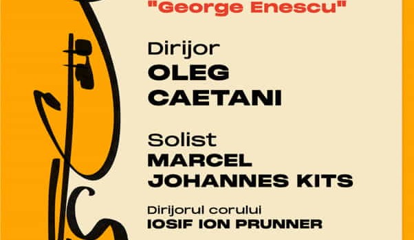 Dirijorul Oleg Caetani şi violoncelistul Marcel Johannes Kits