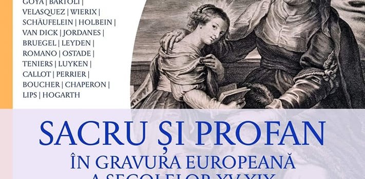 Afis expoziție Sacru și Profan