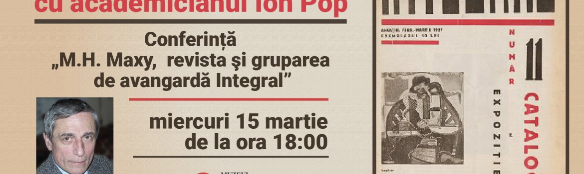 Vizual-Întalnire la muzeu cu Ion Pop 15.03.23