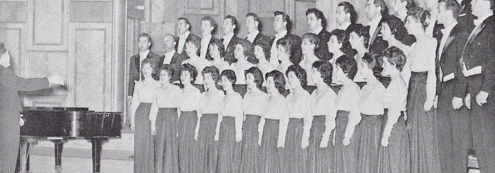 1963_Corului Madrigal la Sala Radio din Bucuresti