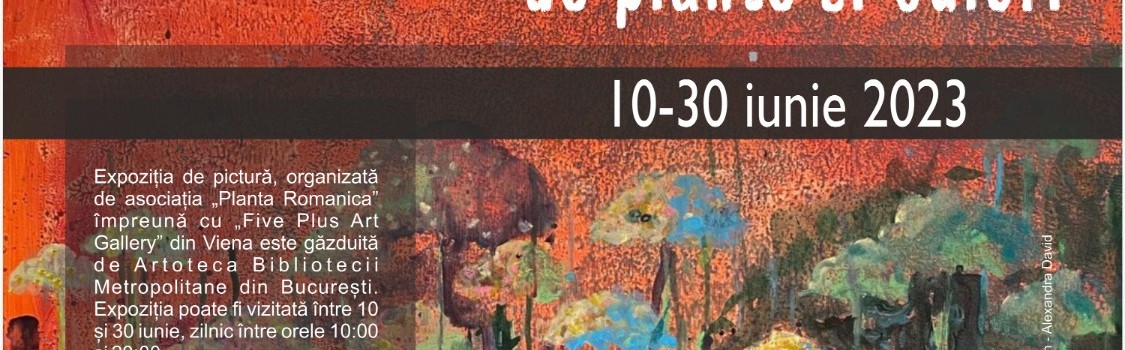 Evantai de plante și culori