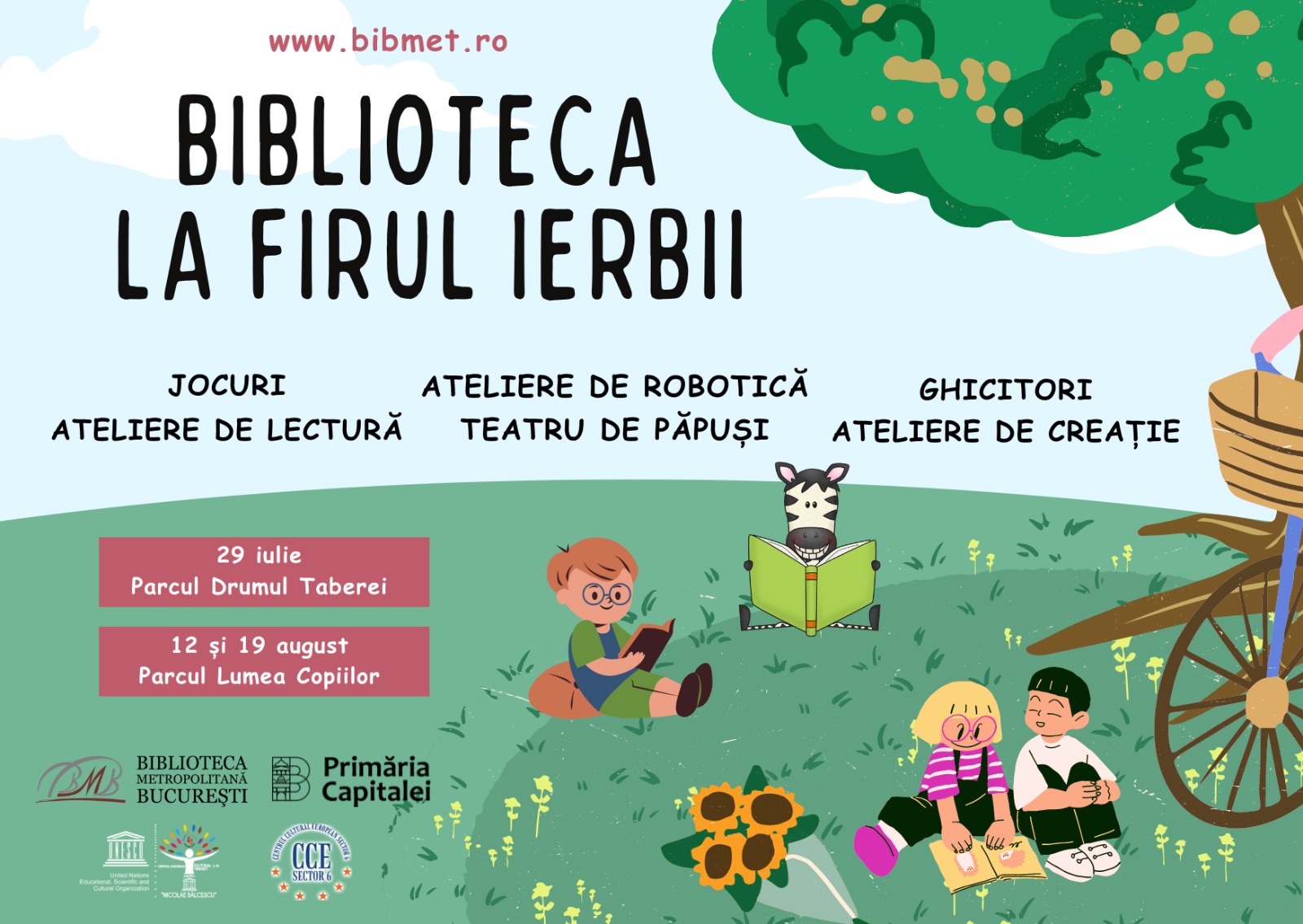 Biblioteca la firul ierbii