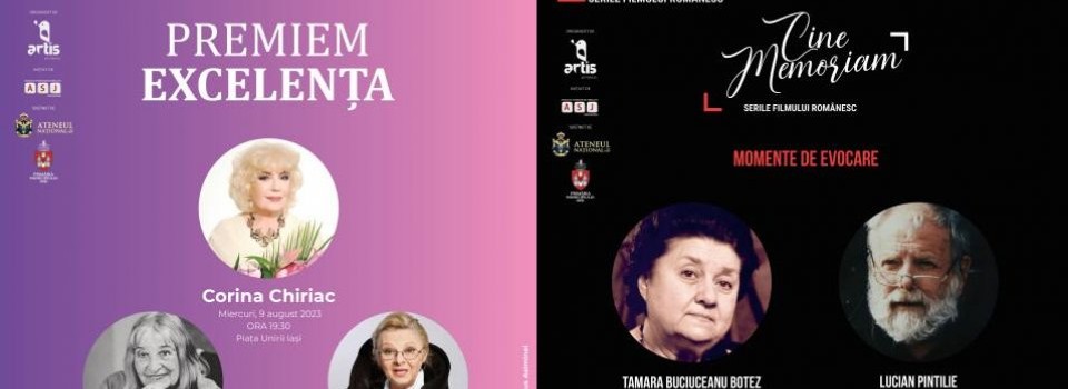 Premii de excelență și Gala CineMemoriam