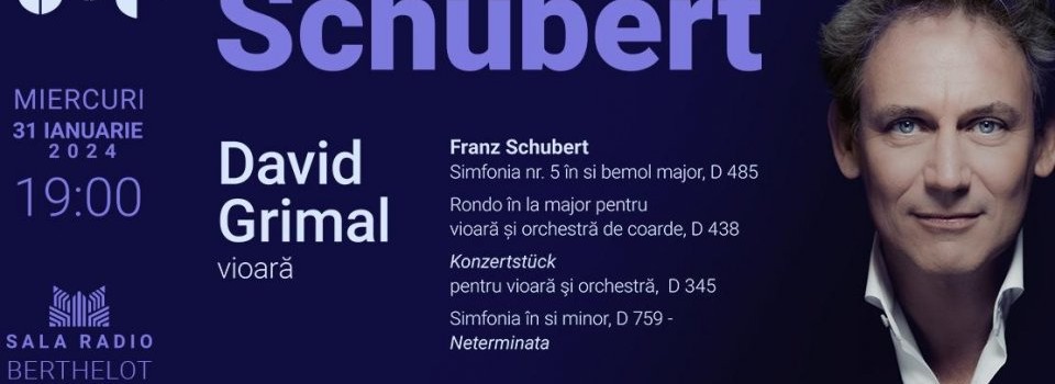 Celebrul violoncelist francez David Grimal