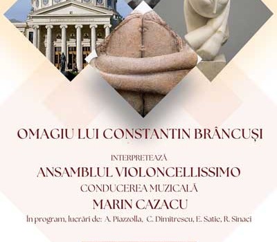 Constantin Brâncuși – celebrat la Ateneul Român