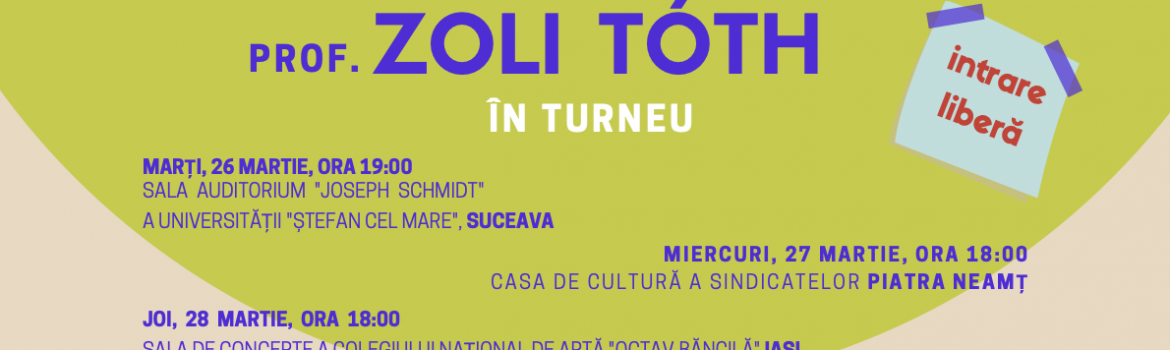 Afis_Young Beats si Zoli Toth_turneu national_primavara 2024
