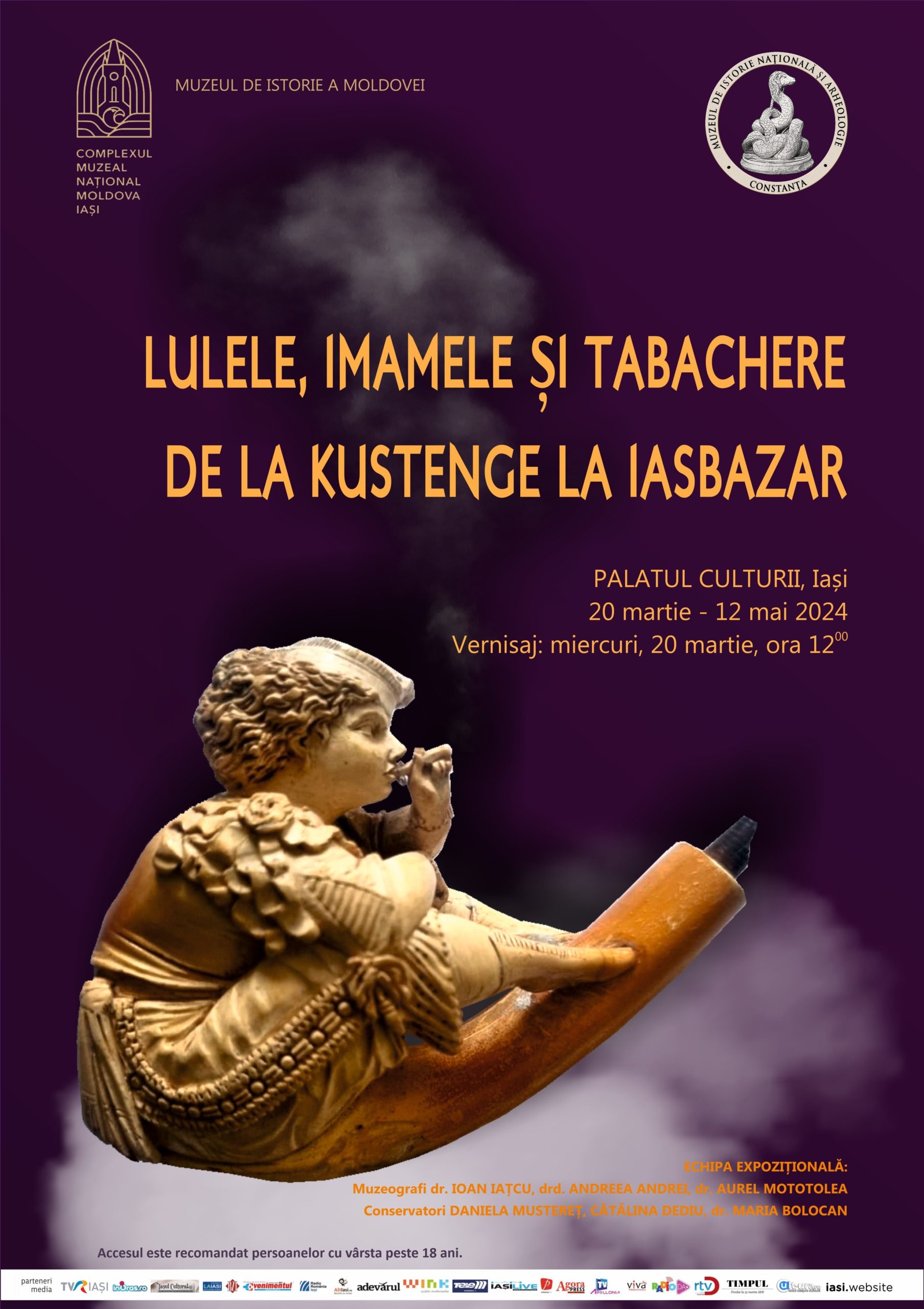 Expoziția Lulele, imamele și tabachere