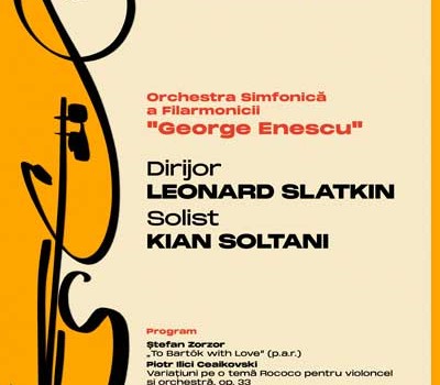 Leonard Slatkin şi Kian Soltani