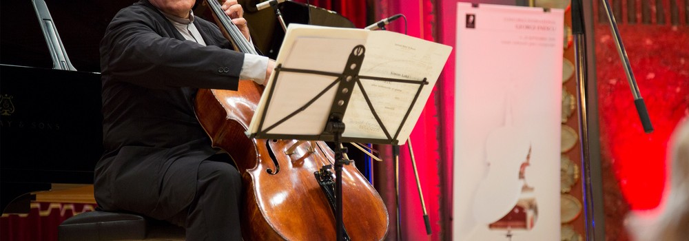 Recital David Geringas în Concursul Enescu. foto Andrei Gîndac