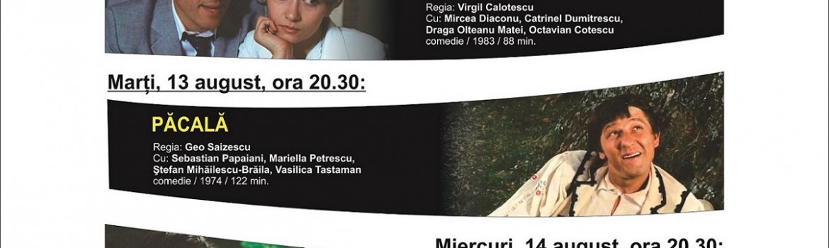 Afis Caravana filmului romanesc la Braila 2024 web