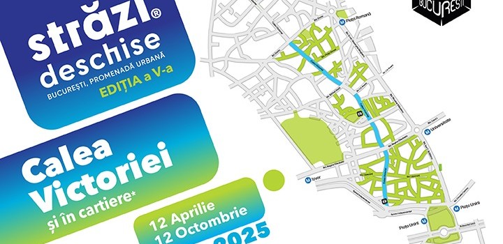 Străzi deschise – București, Promenadă urbană