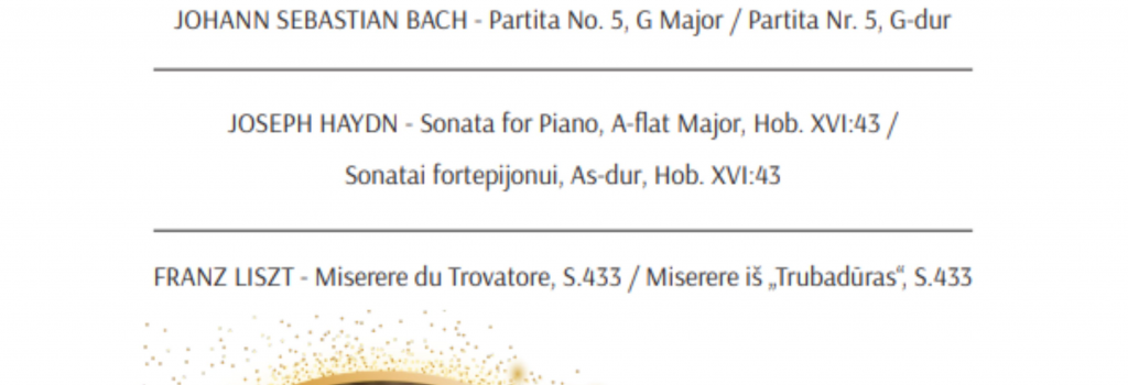 Concert dedicat Liviei Maiorescu-Dymsza