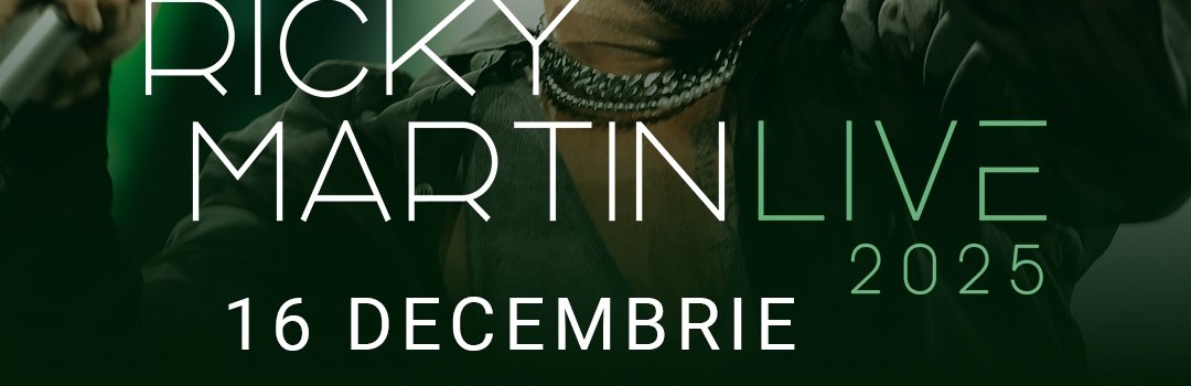 Ricky Martin vine la București pe 16 decembrie