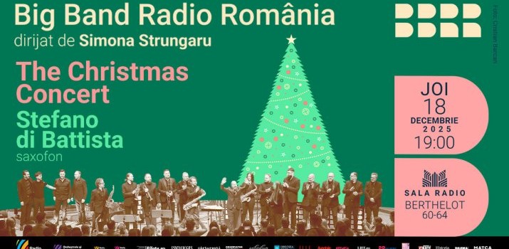 Concerte extraordinare de Crăciun la Sala Radio