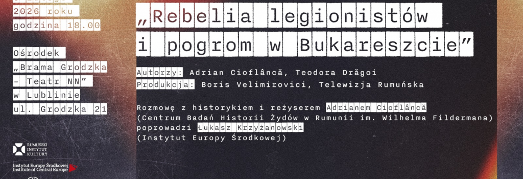 Rebeliunea legionară și Pogromul de la București