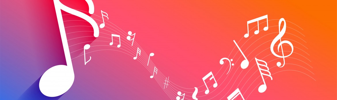 classical tones and notes music backgrounds for harmony event