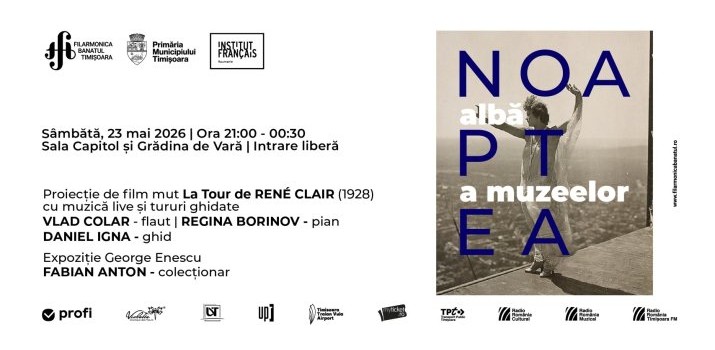 Noaptea Albă a Muzeelor la Filarmonica Banatul