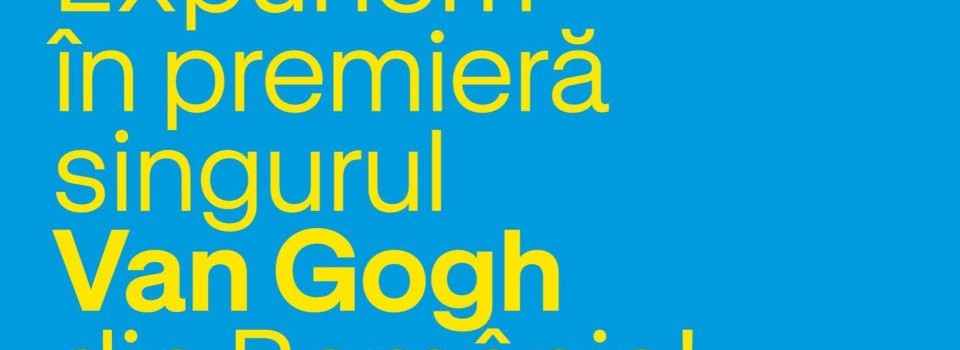 Singurul Van Gogh din România este expus în premieră la Art Safari New Museum