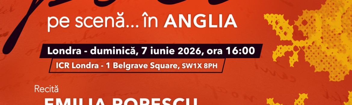 Spectacolul Aplauze pentru poet pe scenă
