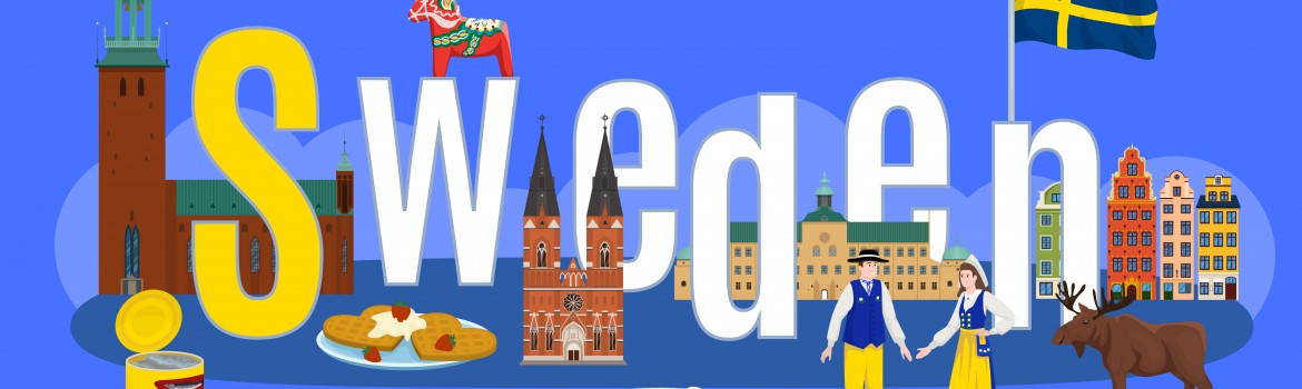 Sweden Touristic Concept
