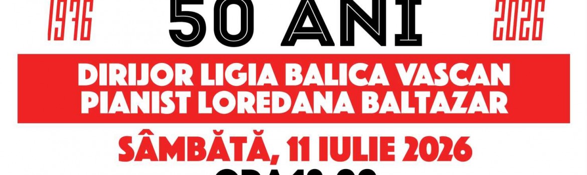 Corul Pro Arte al Universității din București celebrează 50 de ani de existență