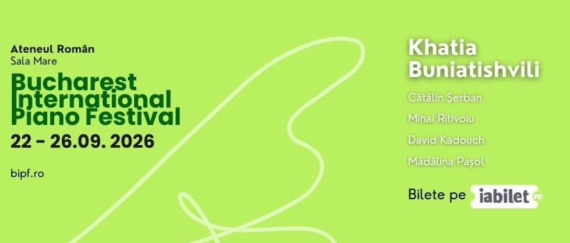 Bucharest International Piano Festival debutează la Ateneul Român