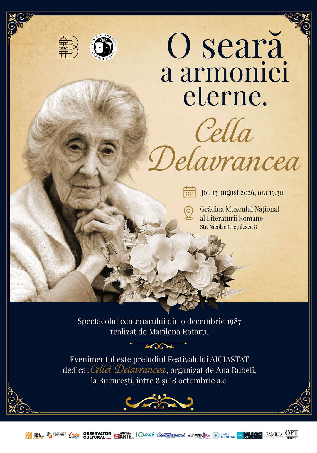 Omagiu adus Cellei Delavrancea
