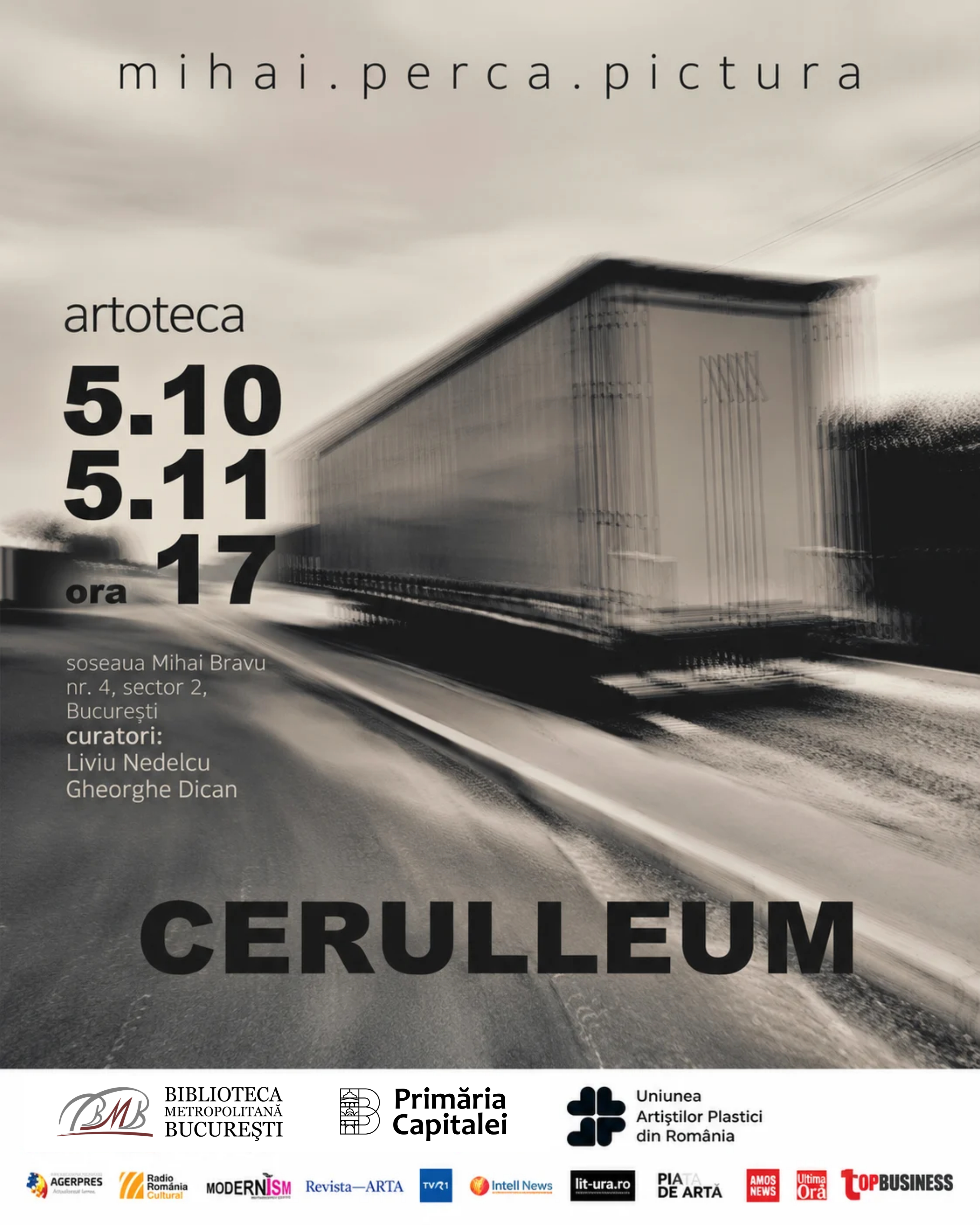 „Cerulleum”, la Galeria Artotecii BMB
